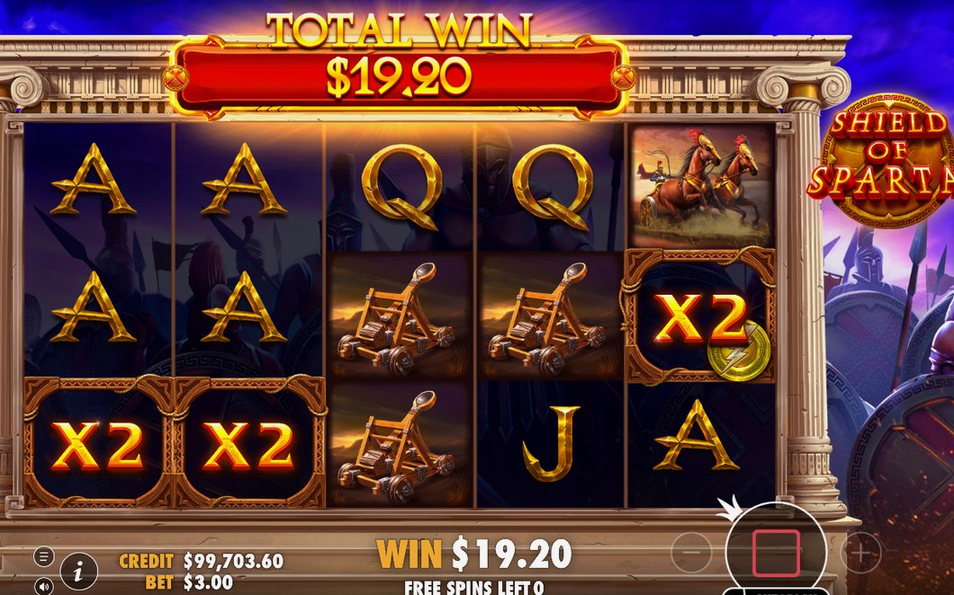 Free Spins counter as the round continues